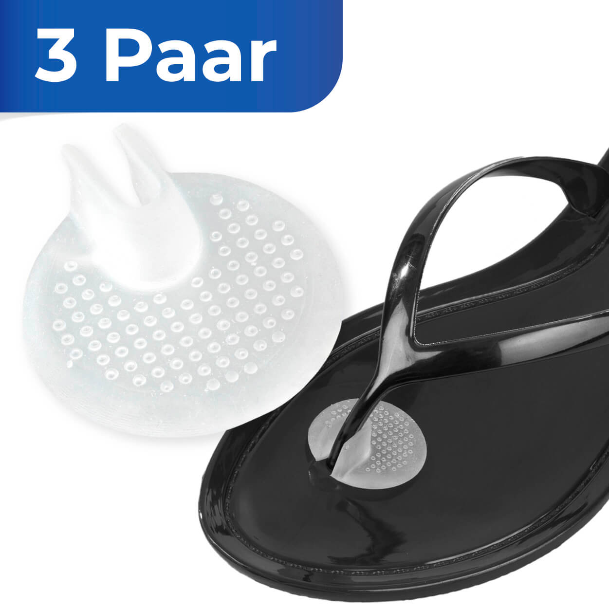 Zehentrenner, 3 Paar Zehentrenner, 3 Paar