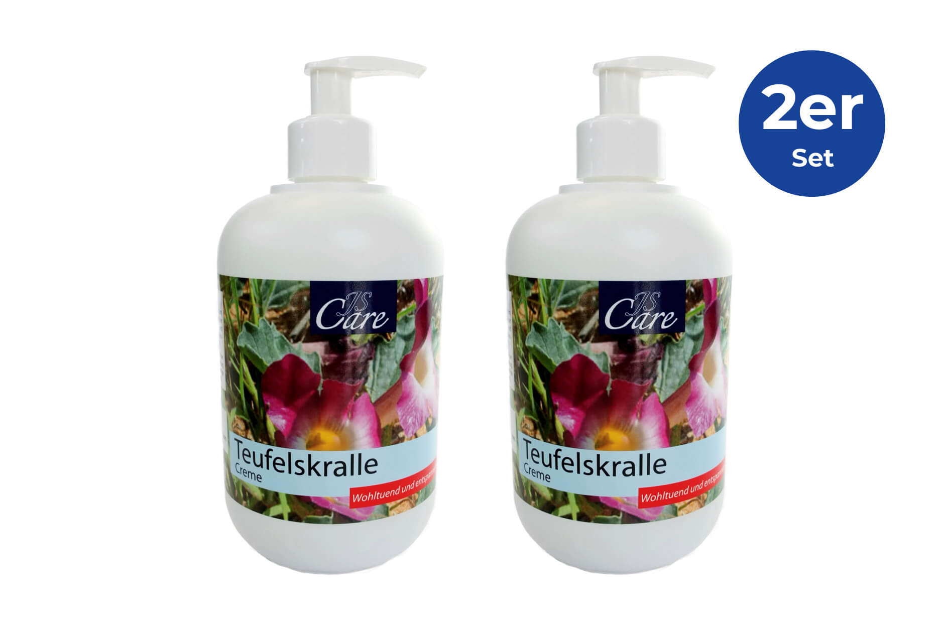 JS Care Teufelskralle-Creme, 500 ml 2er