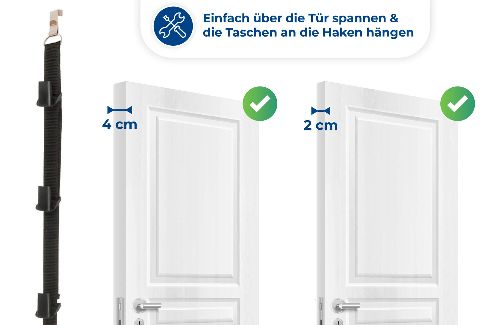 Taschen-Garderobe, 2er Set Taschen-Garderobe, 2er Set