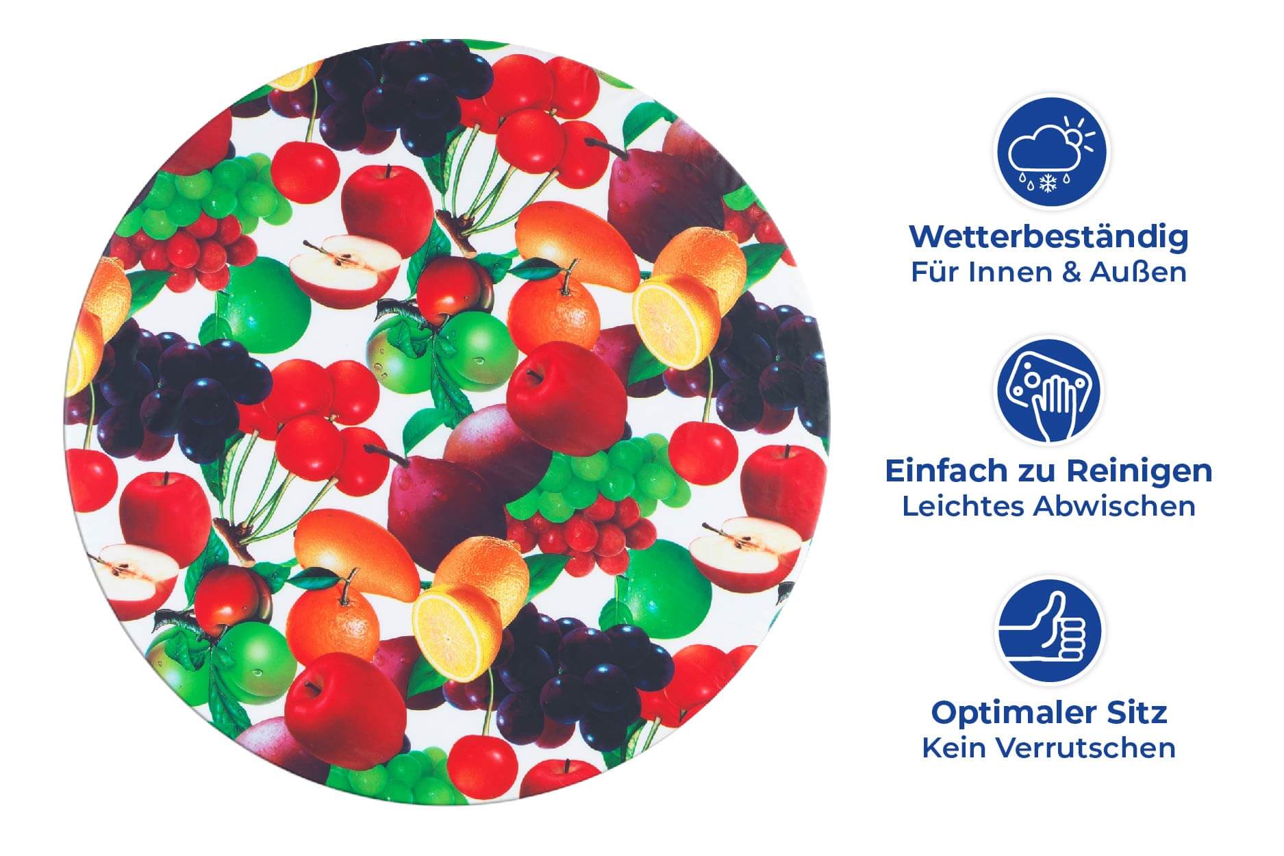 Spann-Tischdecke Obst Spann-Tischdecke Obst