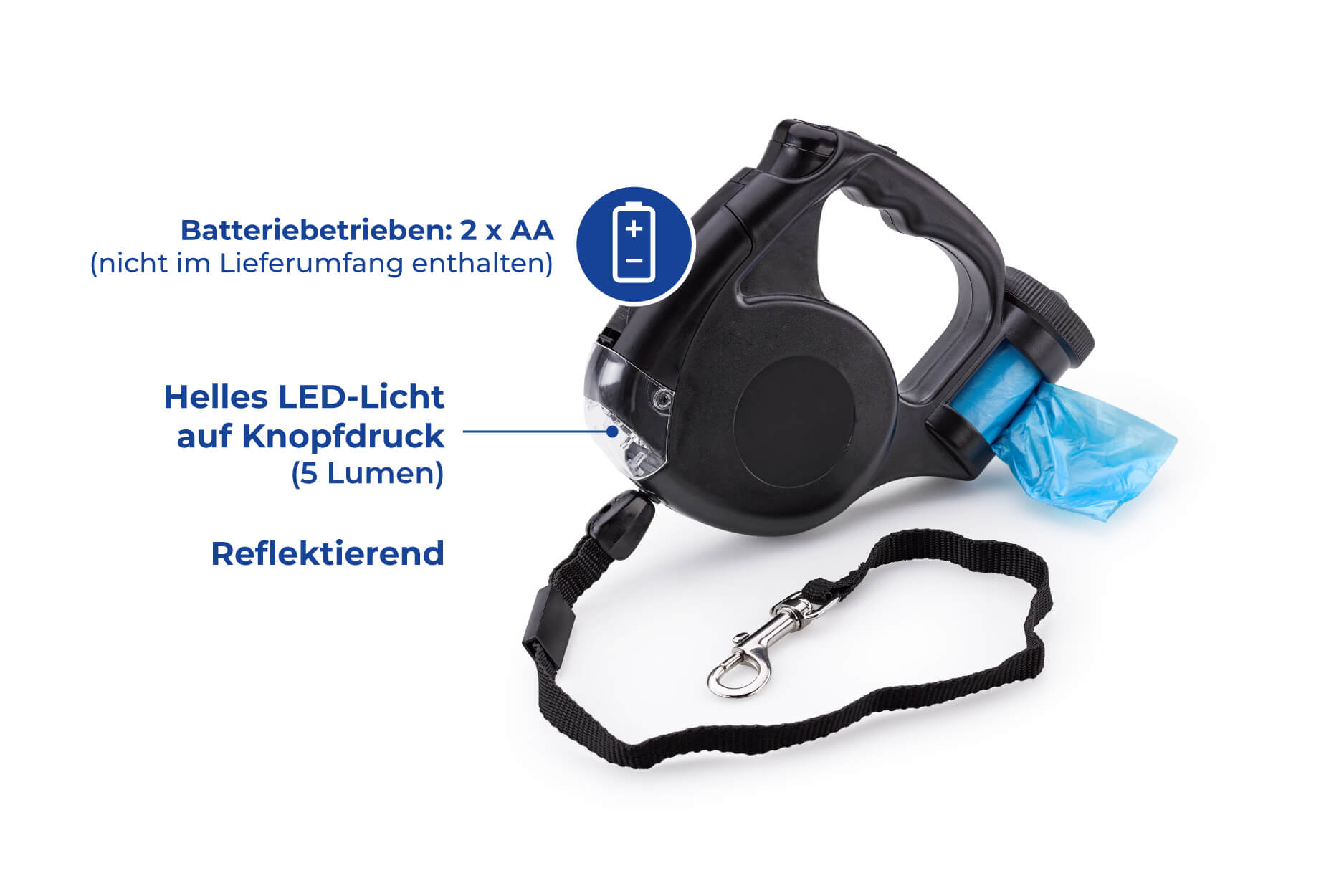 Bester-Freund Set für Ihren Hund mit gemütlicher Decke und praktischer Hundeleine mit LED-Licht Bester-Freund Set für Ihren Hund mit gemütlicher Decke und praktischer Hundeleine mit LED-Licht