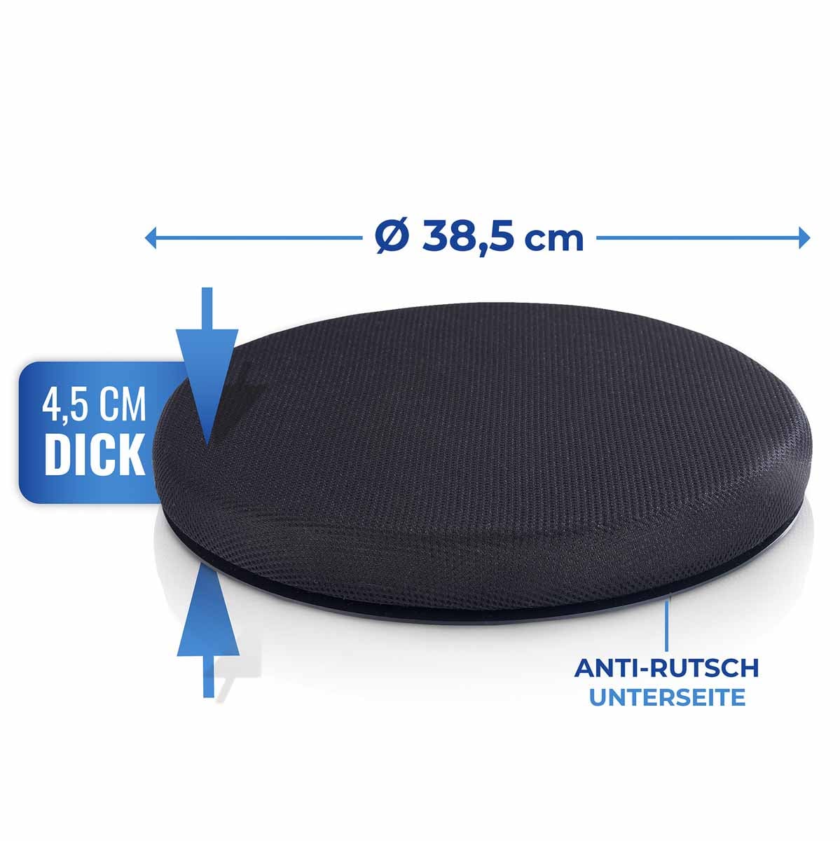 Drehkissen mit 2 Wechselbezügen Drehkissen mit 2 Wechselbezügen