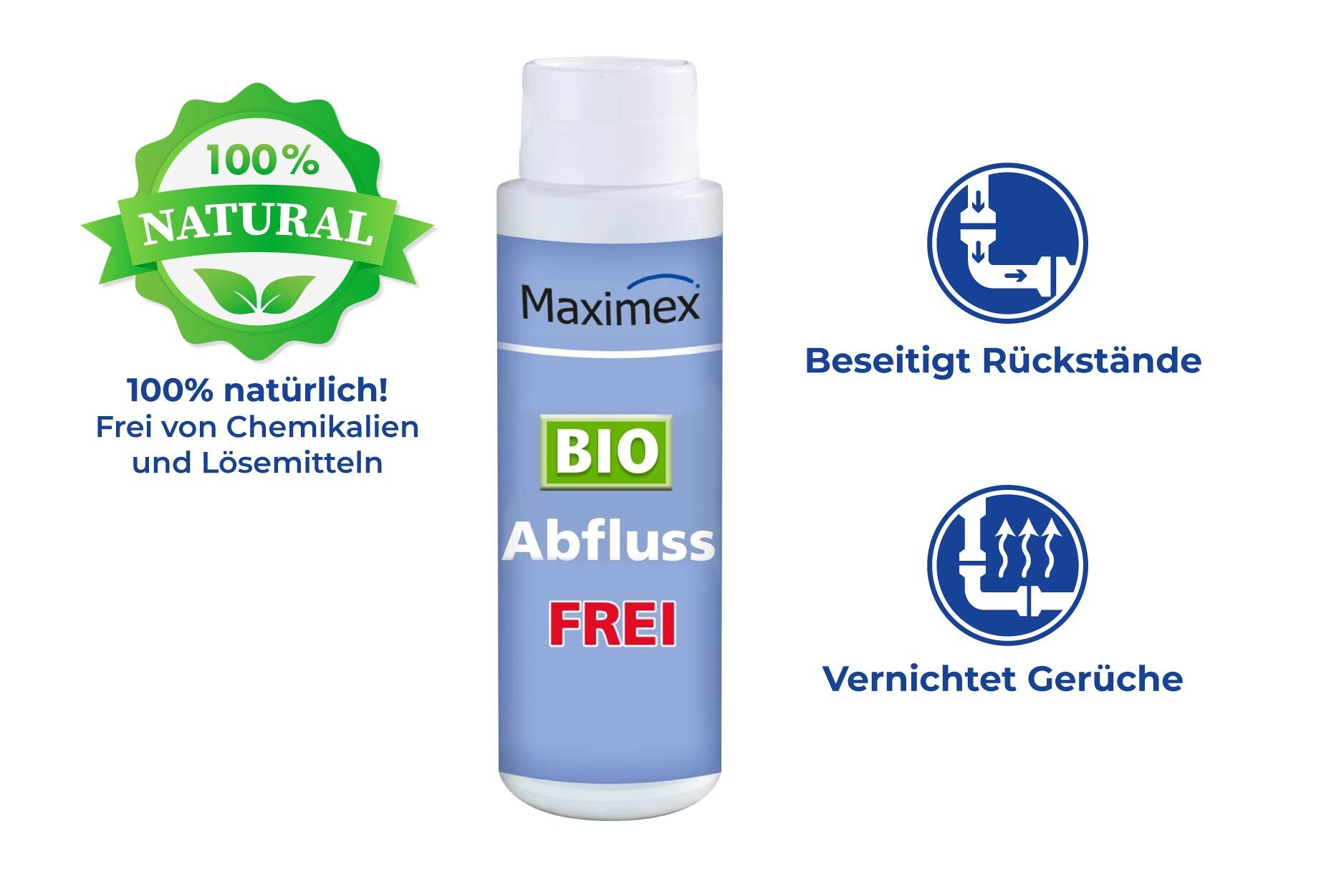 Bio-Rohr- und Abflussfrei, 60 g Bio-Rohr- und Abflussfrei, 60 g