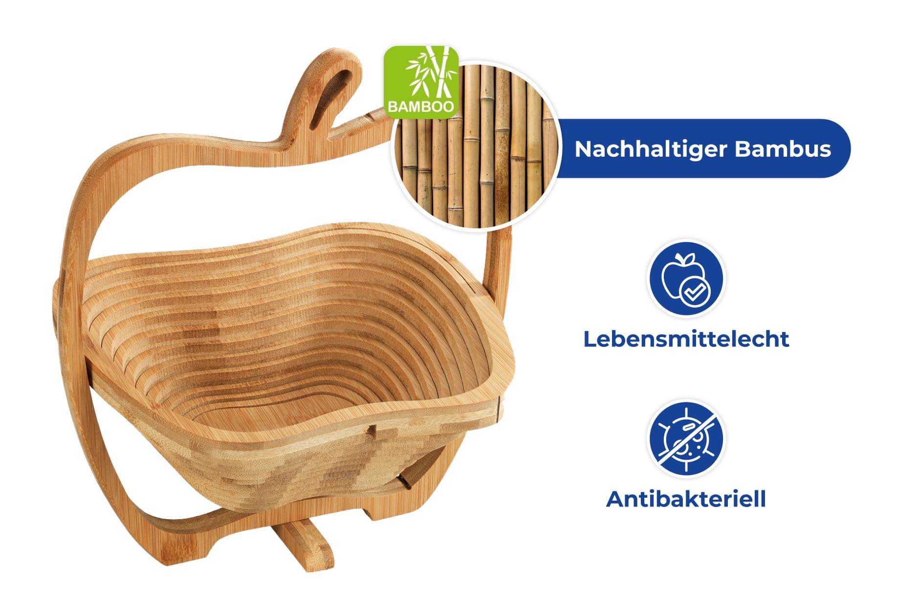 Bambus Faltkorb Bambus Faltkorb