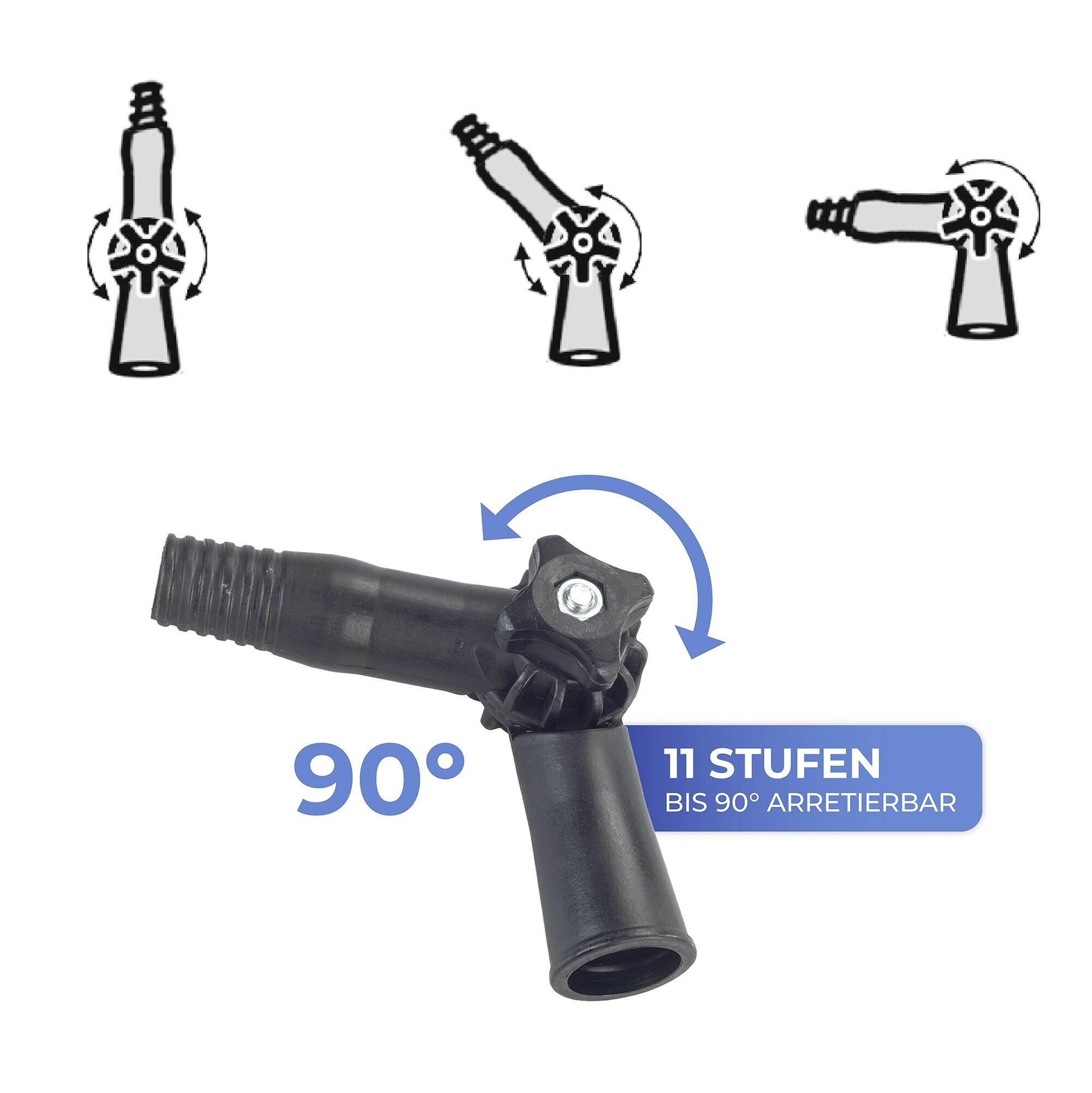 Knickgelenk für Teleskopstiel