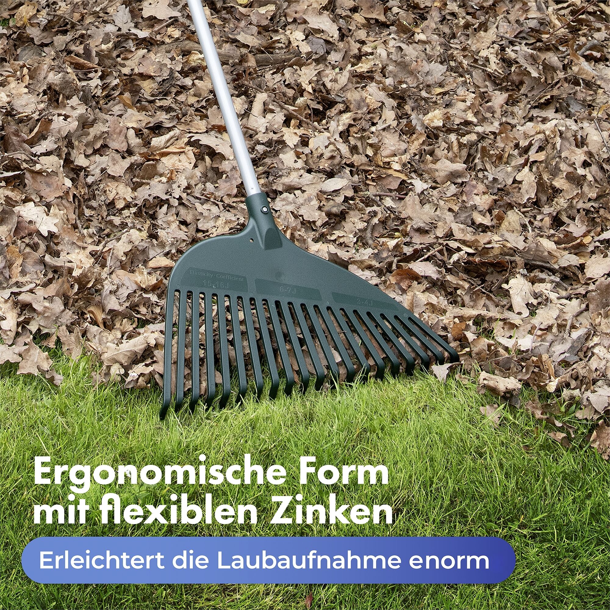 Komfort-Rechen mit Teleskopstiel