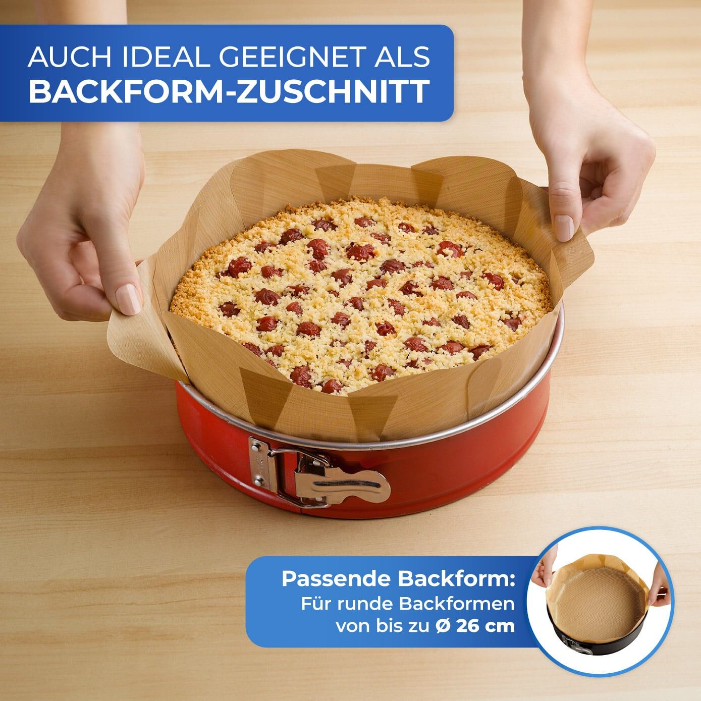Antihaft-Heissluftfritteusen-Backform