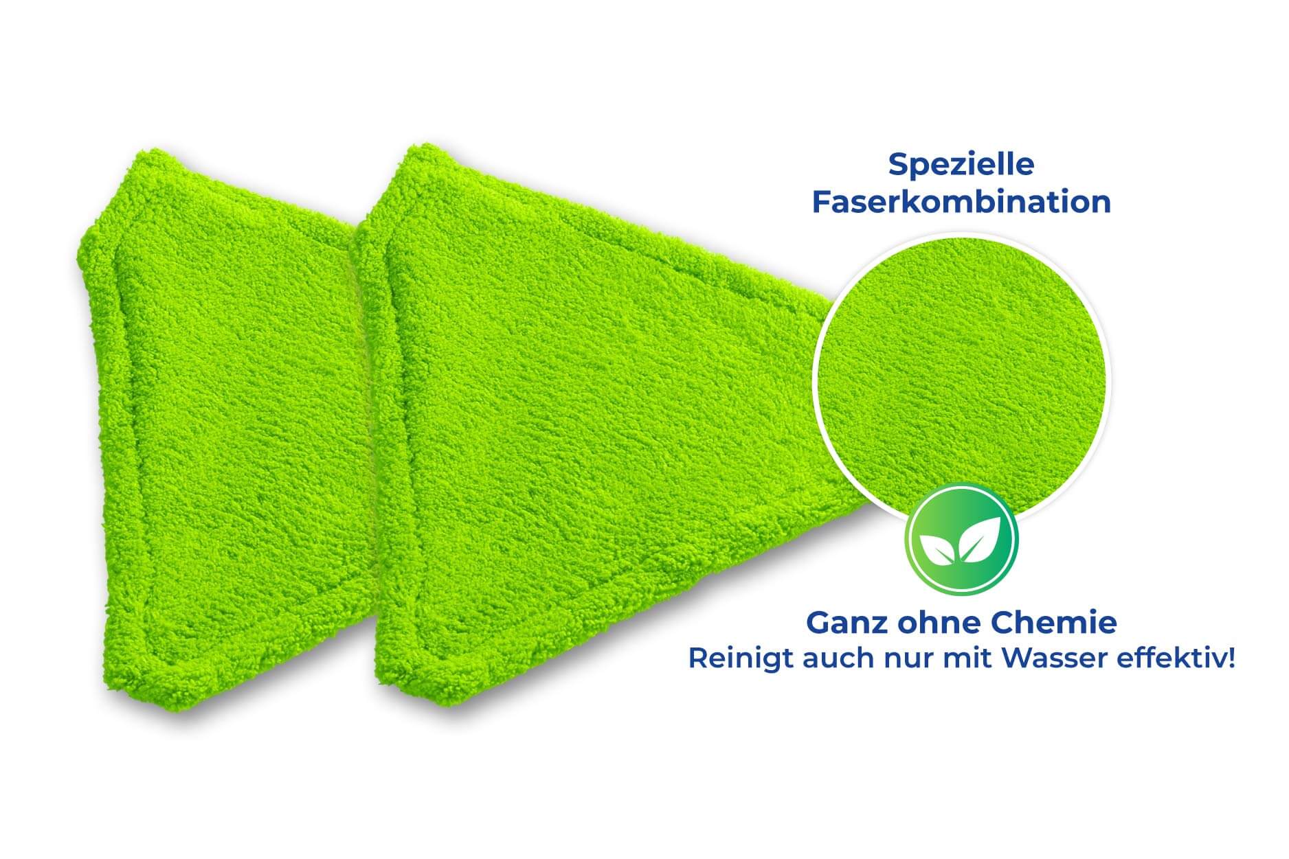 Ersatzbezug Wischmop Triangel, 2er-Set Ersatzbezug Wischmop Triangel, 2er-Set