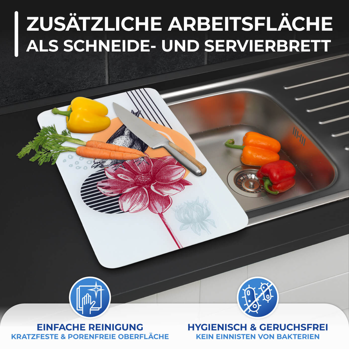 Abdeckplatte Universal 2er VOGELGEZWITSCHER