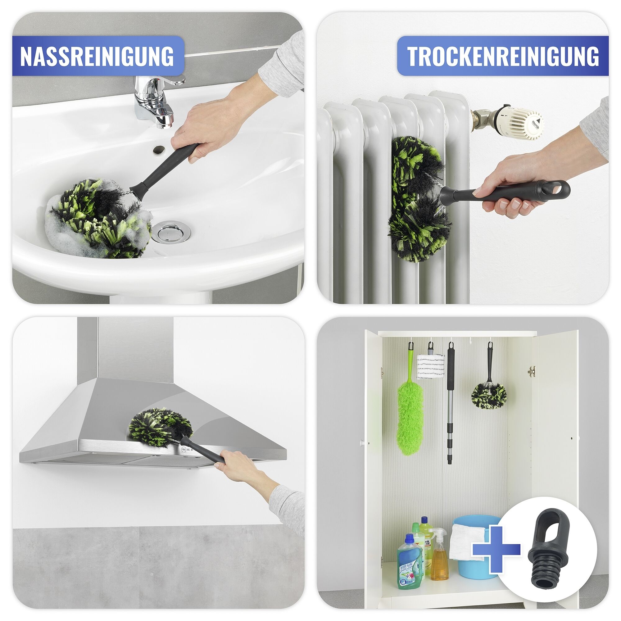 Eck-Staubbürste 3in1 Eck-Staubbürste 3in1