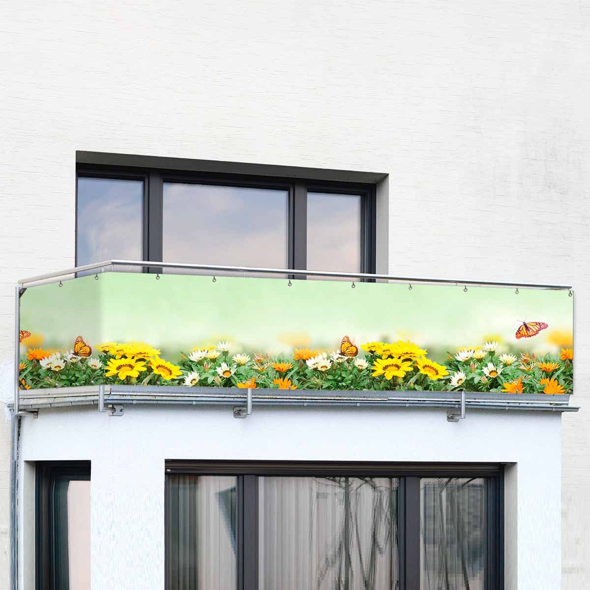 Balkon-Sichtschutz Schmetterling Balkon-Sichtschutz Schmetterling