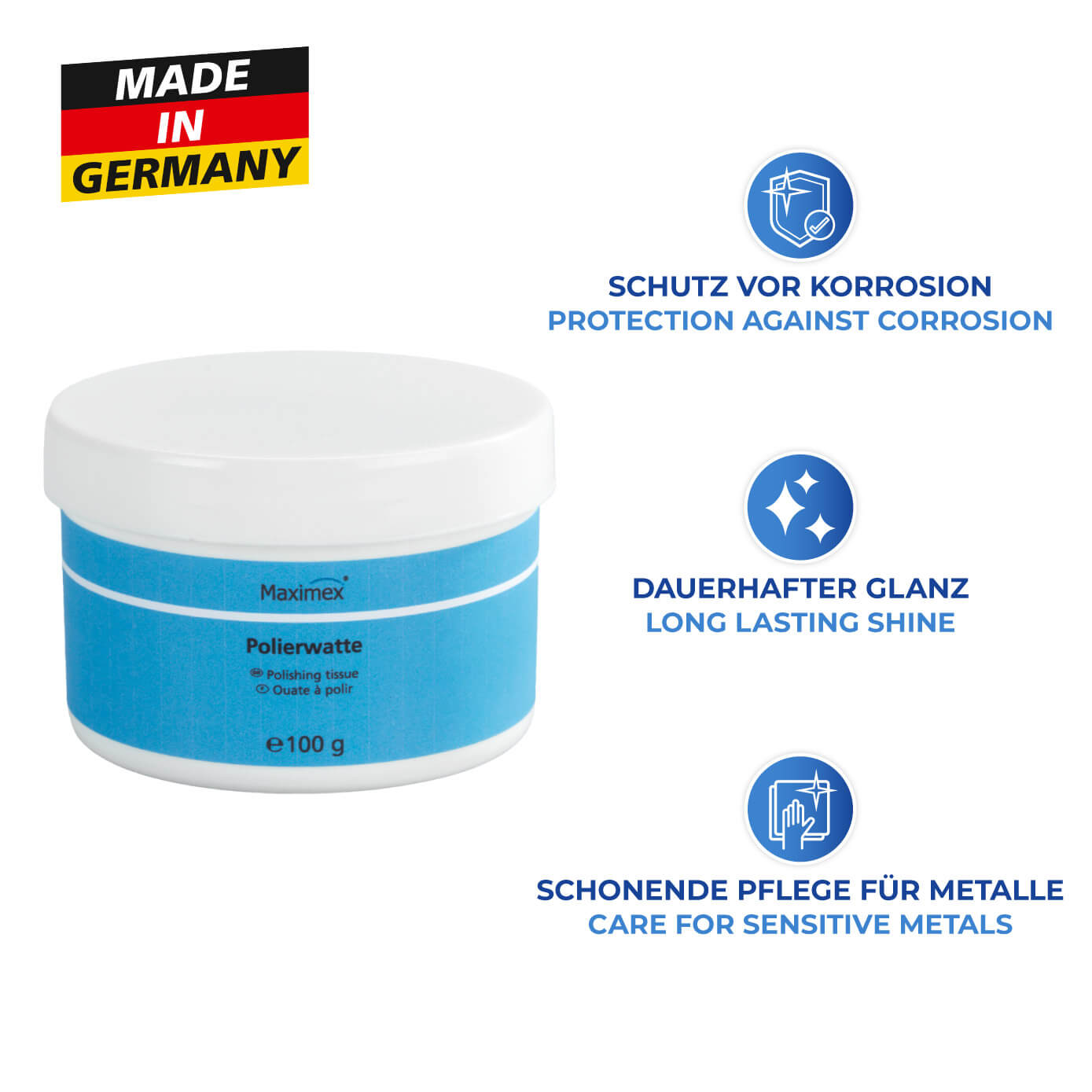 Polierwatte, 100 g