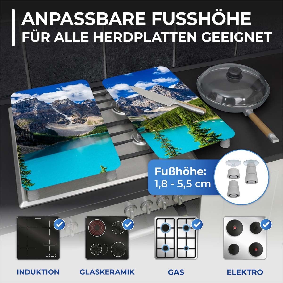 Abdeckplatte Universal 2er BERGSEE Abdeckplatte Universal 2er BERGSEE