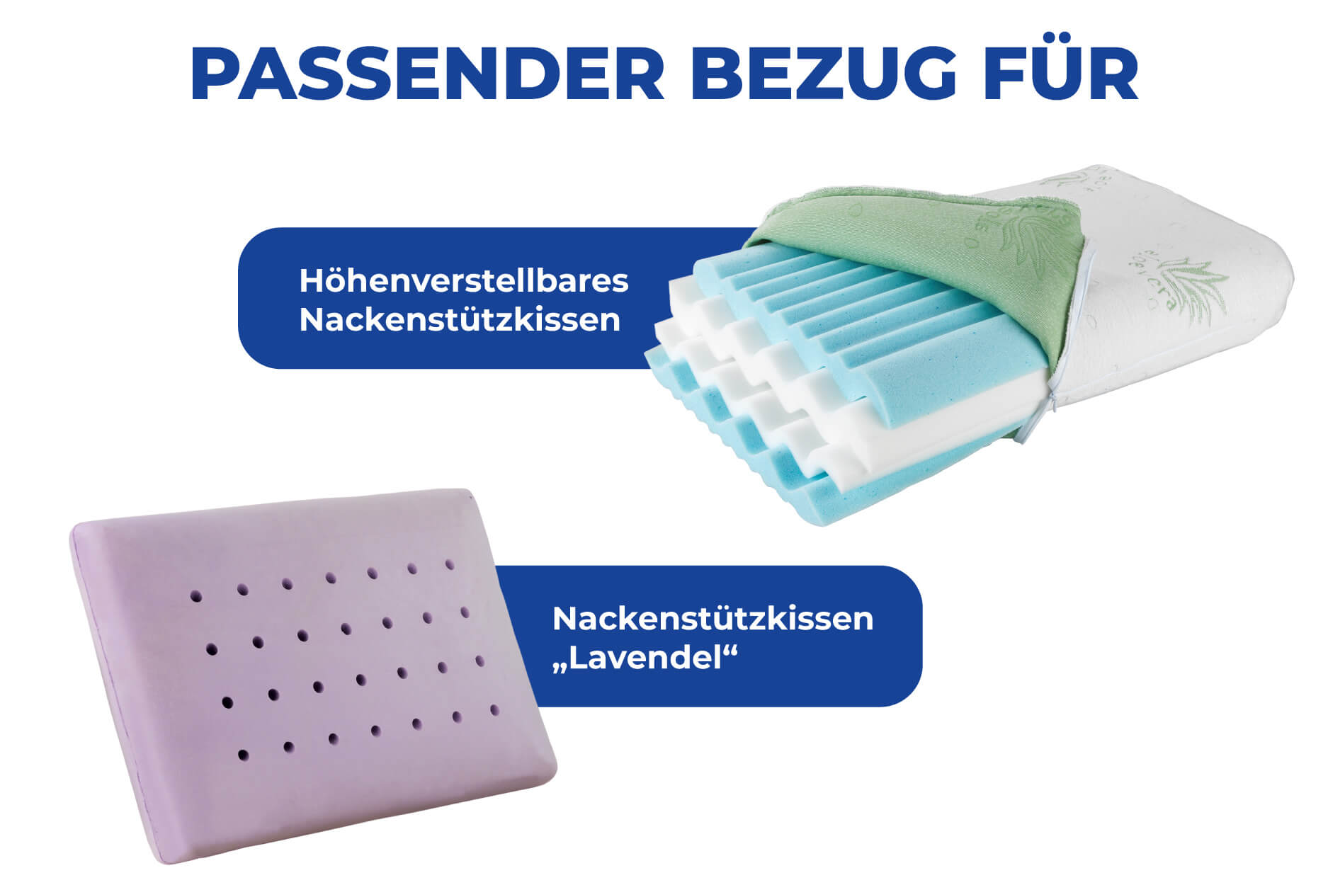 Kissen-Ersatzbezug mit Lyocell, 40 x 60 x 12 cm Kissen-Ersatzbezug mit Lyocell, 40 x 60 x 12 cm