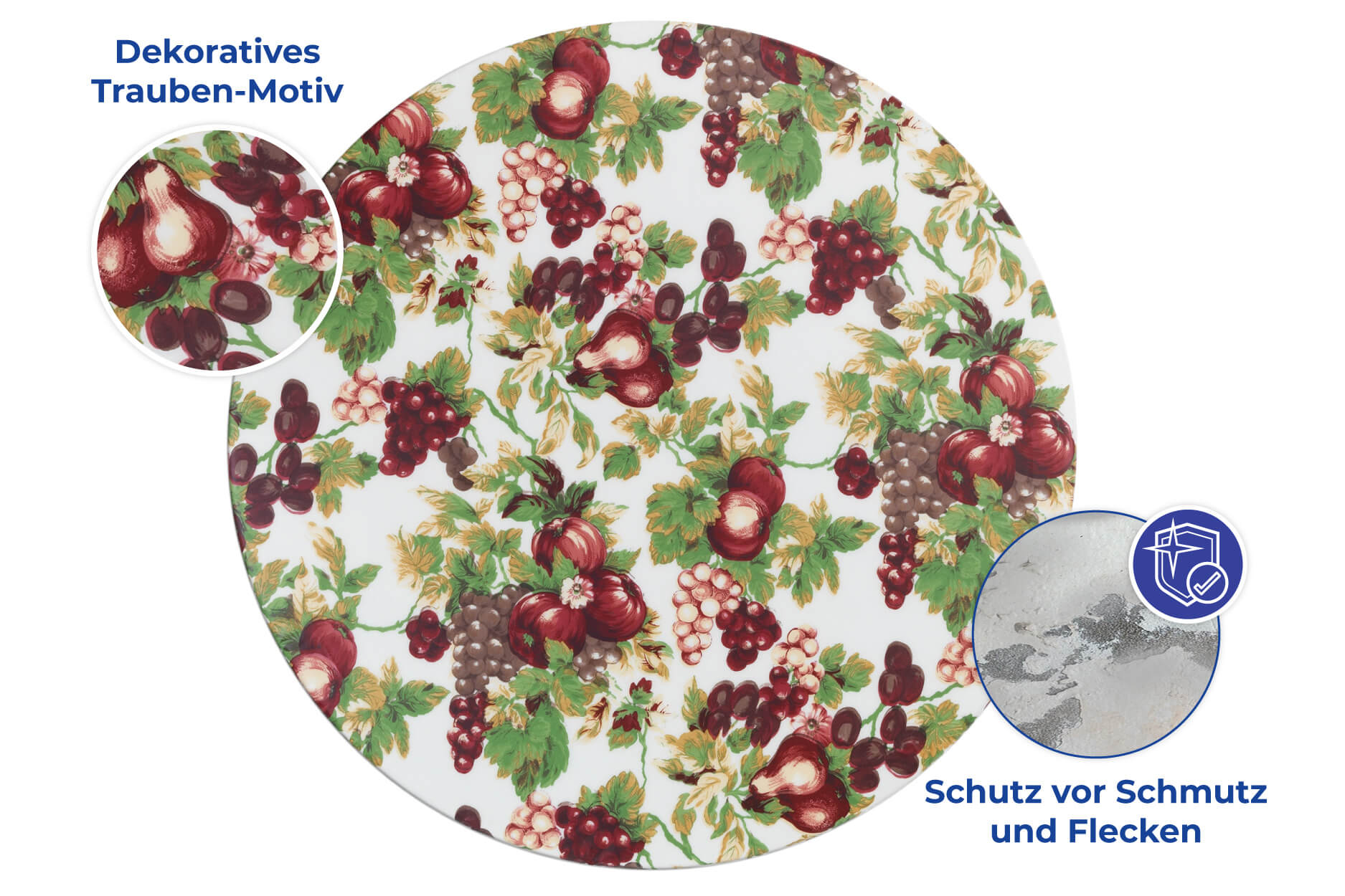 Spann-Tischdecke Traube Spann-Tischdecke Traube