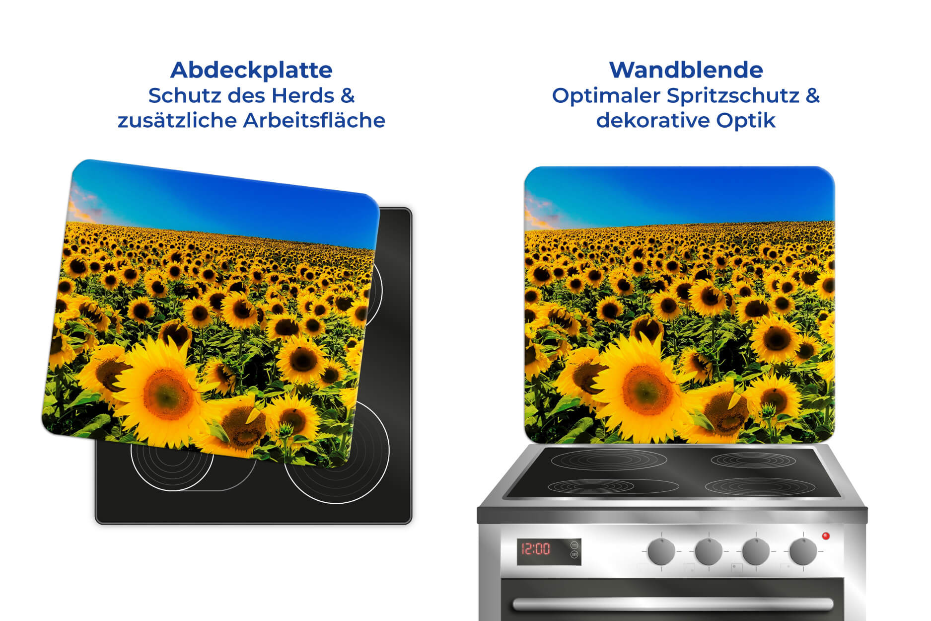 Multi-Platte SONNENBLUMENFELD Multi-Platte SONNENBLUMENFELD