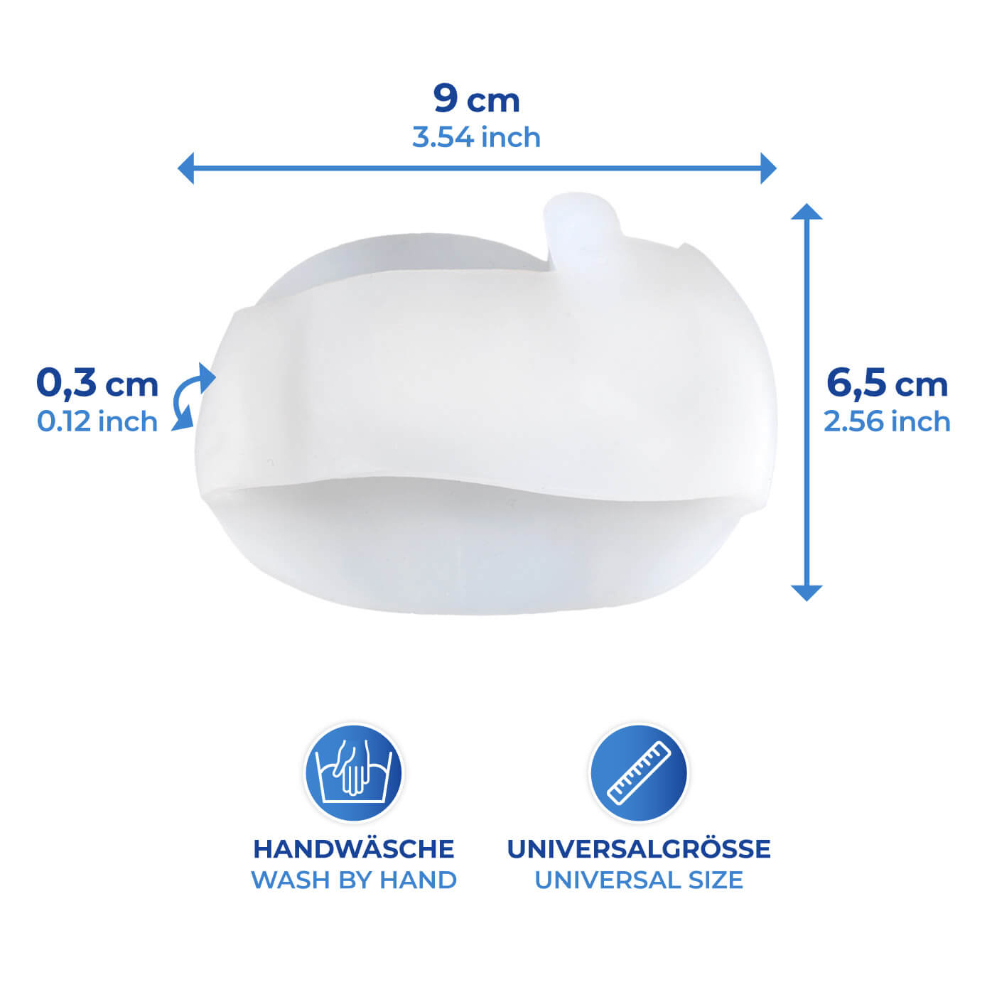 Hallux Gel-Schutz 2in1, 2 Paar