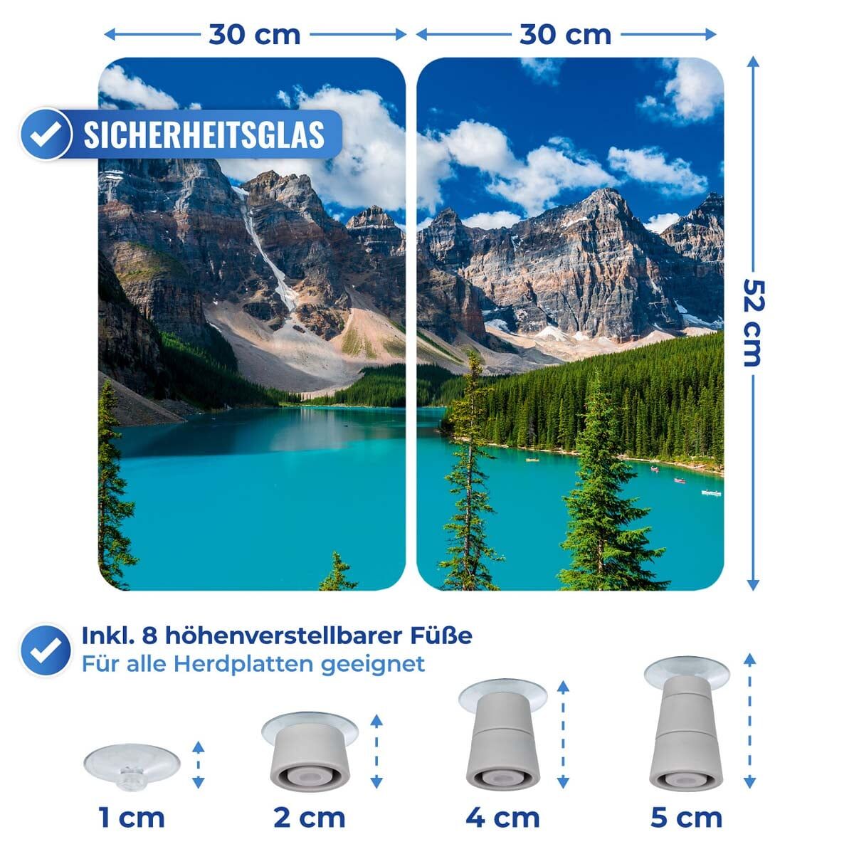 Abdeckplatte Universal 2er BERGSEE Abdeckplatte Universal 2er BERGSEE