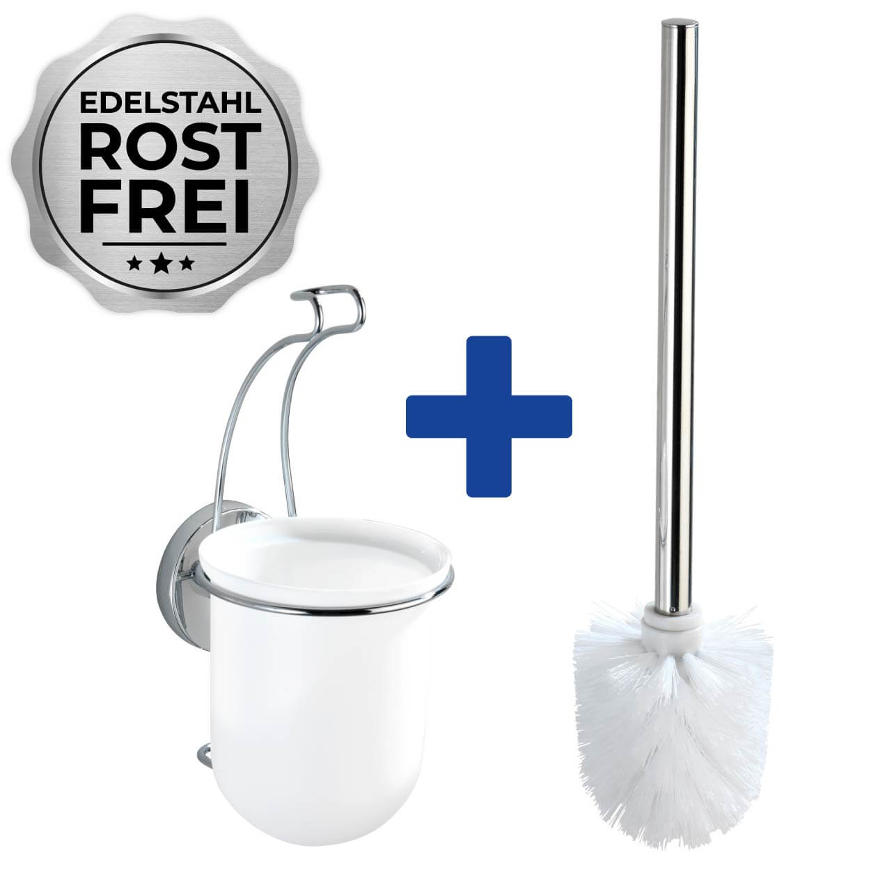 Wand WC-Garnitur Milazzo, Befestigen ohne bohren