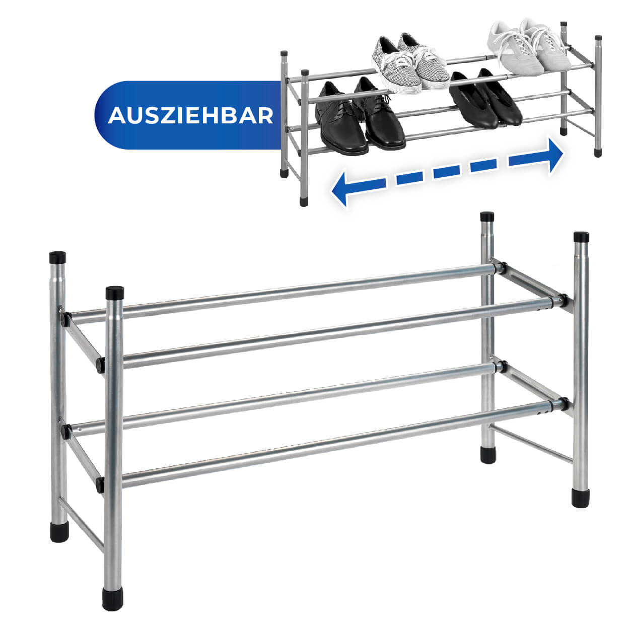 Schuhregal ausziehbar CLICK Schuhregal ausziehbar CLICK