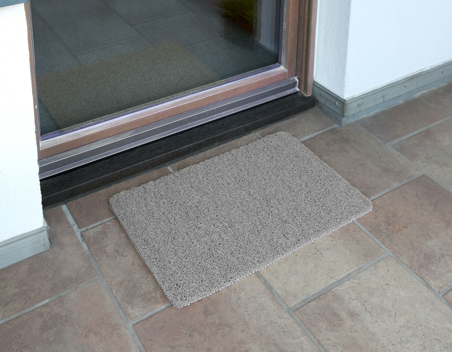 Wellness Duschmatte, grau 60x40 cm Wellness Duschmatte, grau 60x40 cm