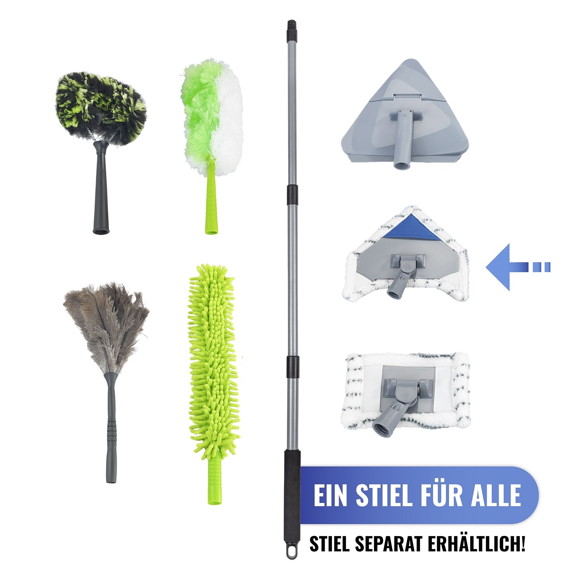 Multiflex-Wischer inkl. 2 Bezüge Multiflex-Wischer inkl. 2 Bezüge