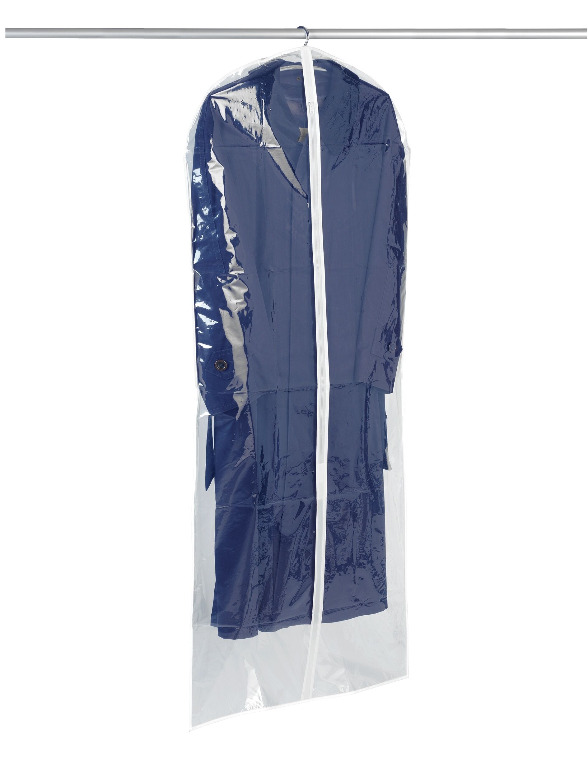 Kleidersack transparent 60 x 150 cm 2er Set