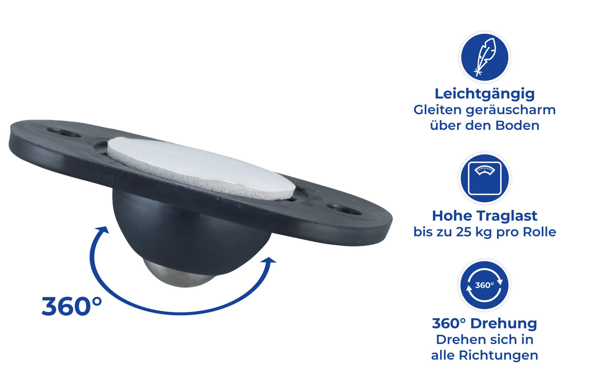 Universalrollen, 8er Set Universalrollen, 8er Set