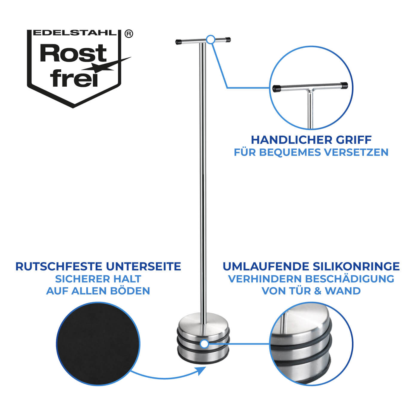 Türstopper BIG BOY EDELSTAHL