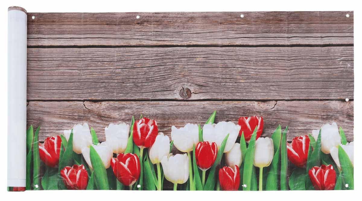 Balkon-Sichtschutz Tulpen Balkon-Sichtschutz Tulpen