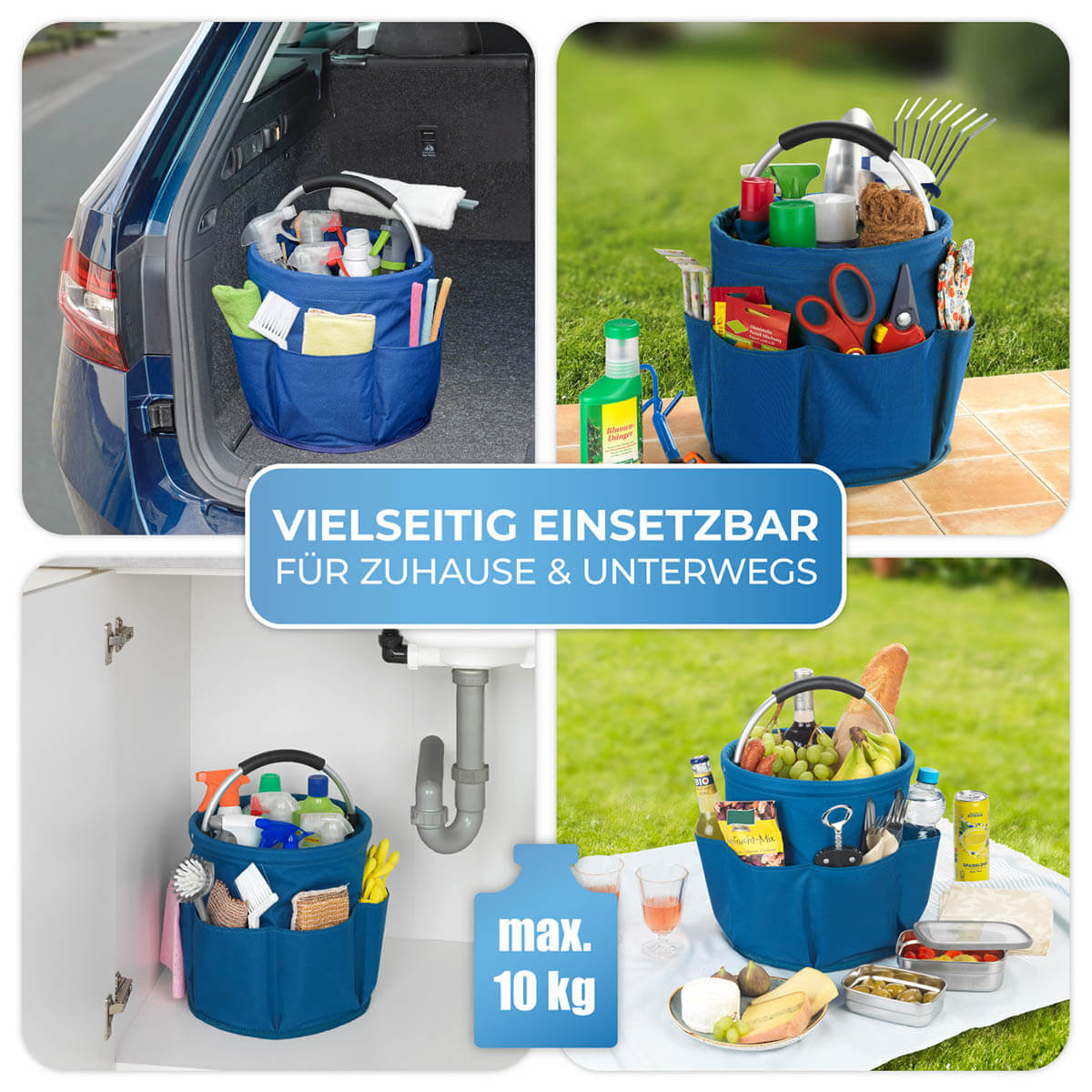 Universal-Reinigungs-Caddy, blau Universal-Reinigungs-Caddy, blau