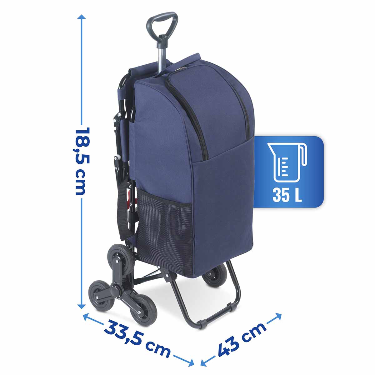 Einkaufstrolley mit Sitz Einkaufstrolley mit Sitz