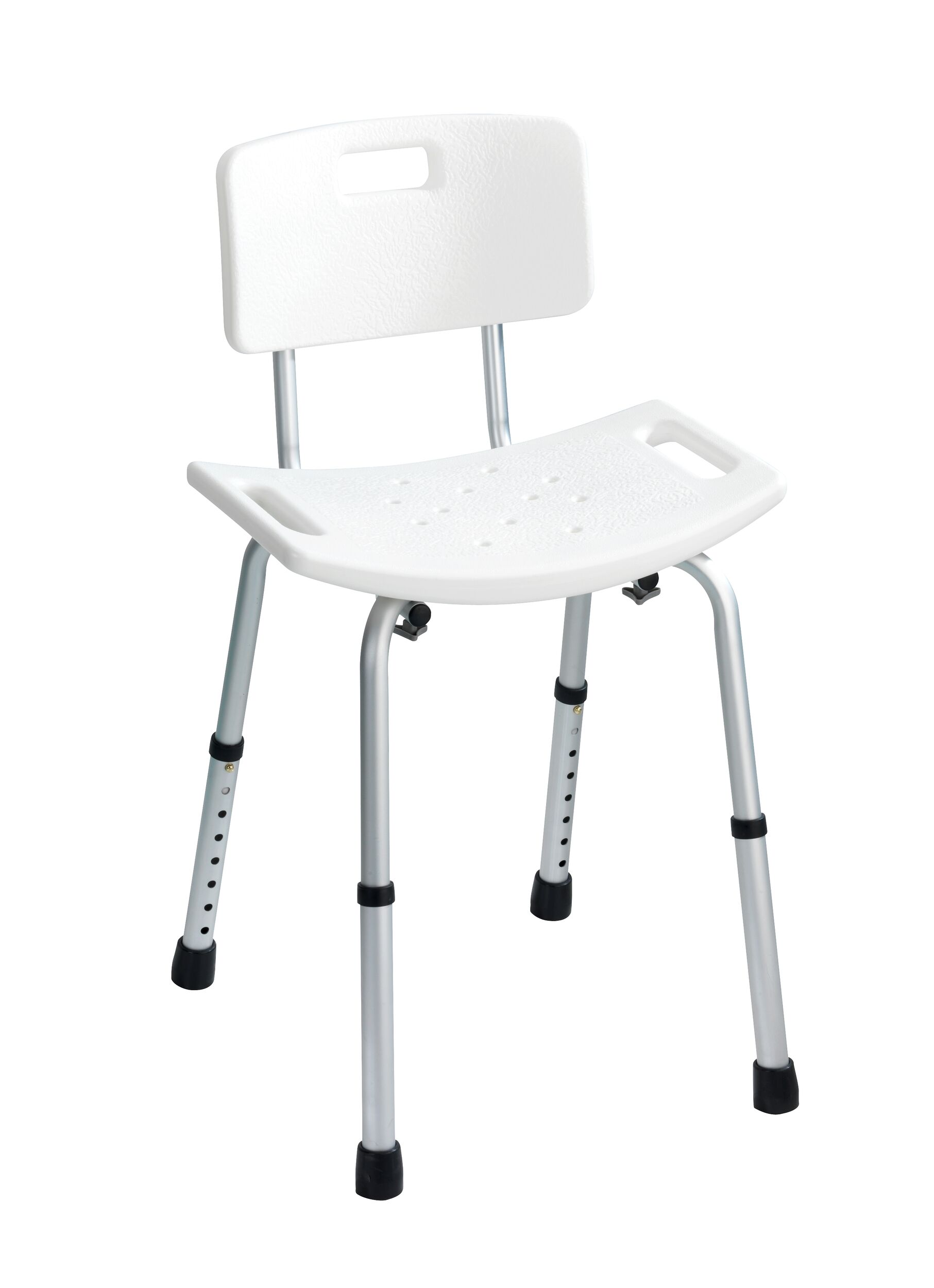 Badhocker mit Rückenlehne Secura, bis 130 kg Tragkraft Badhocker mit Rückenlehne Secura, bis 130 kg Tragkraft