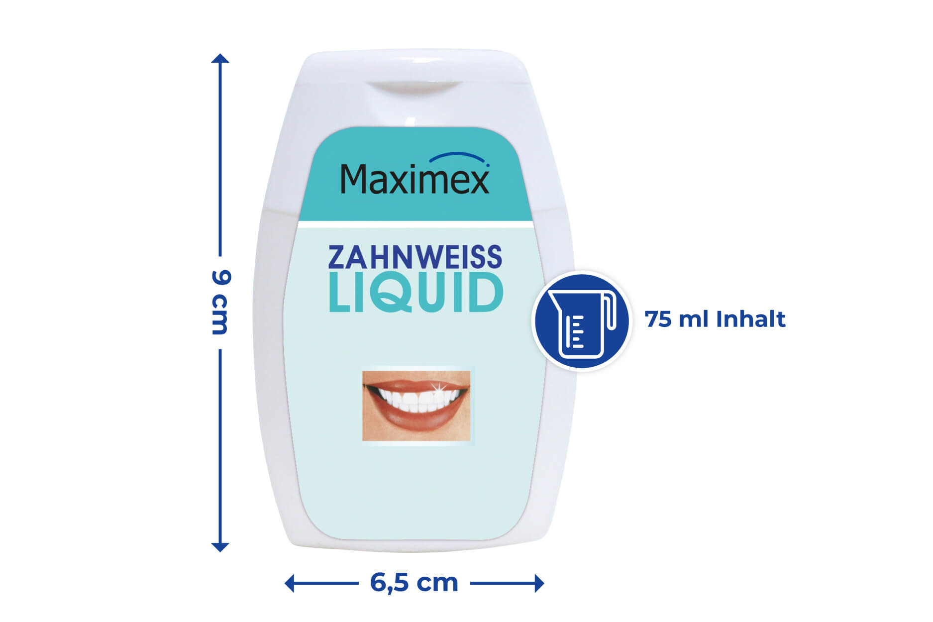 Zahnweiß-Liquid, 75 ml Zahnweiß-Liquid, 75 ml