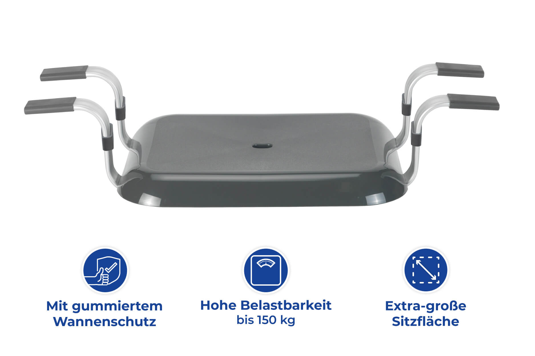 Badewannensitz Secura Premium, 150 kg Tragkraft