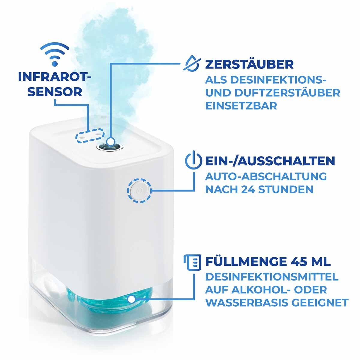 Infrarot Desinfektionszerstäuber