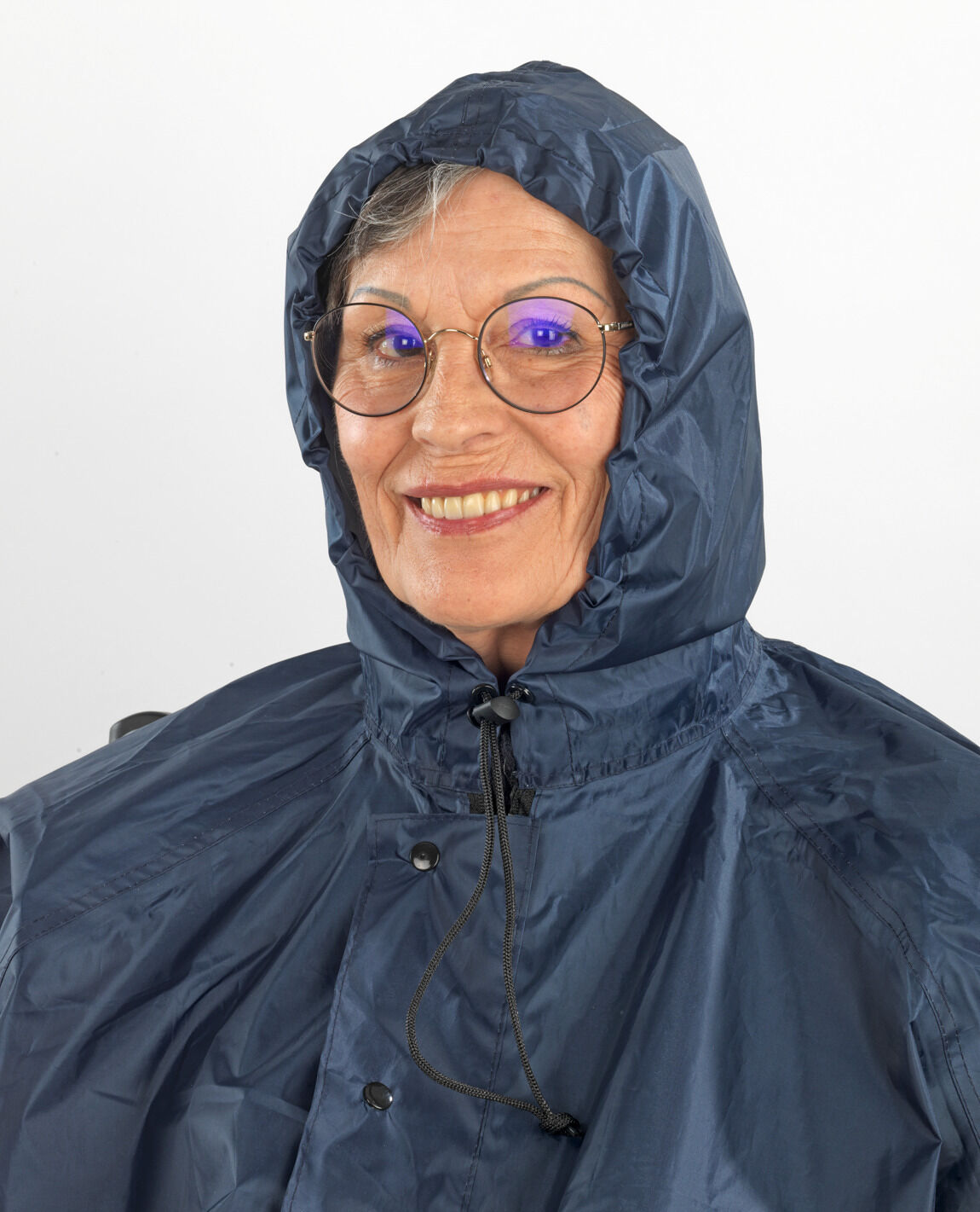 Rollstuhl-Regencape mit Ärmeln Rollstuhl-Regencape mit Ärmeln