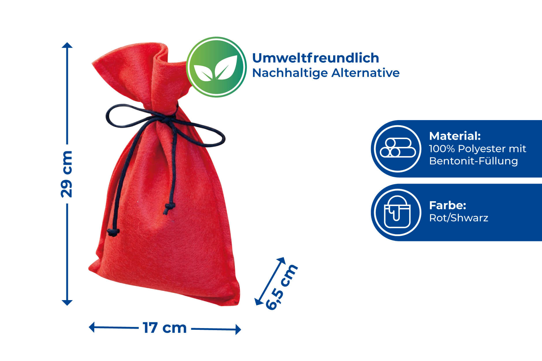 Raumentfeuchter-Sack 1kg Maximex rot