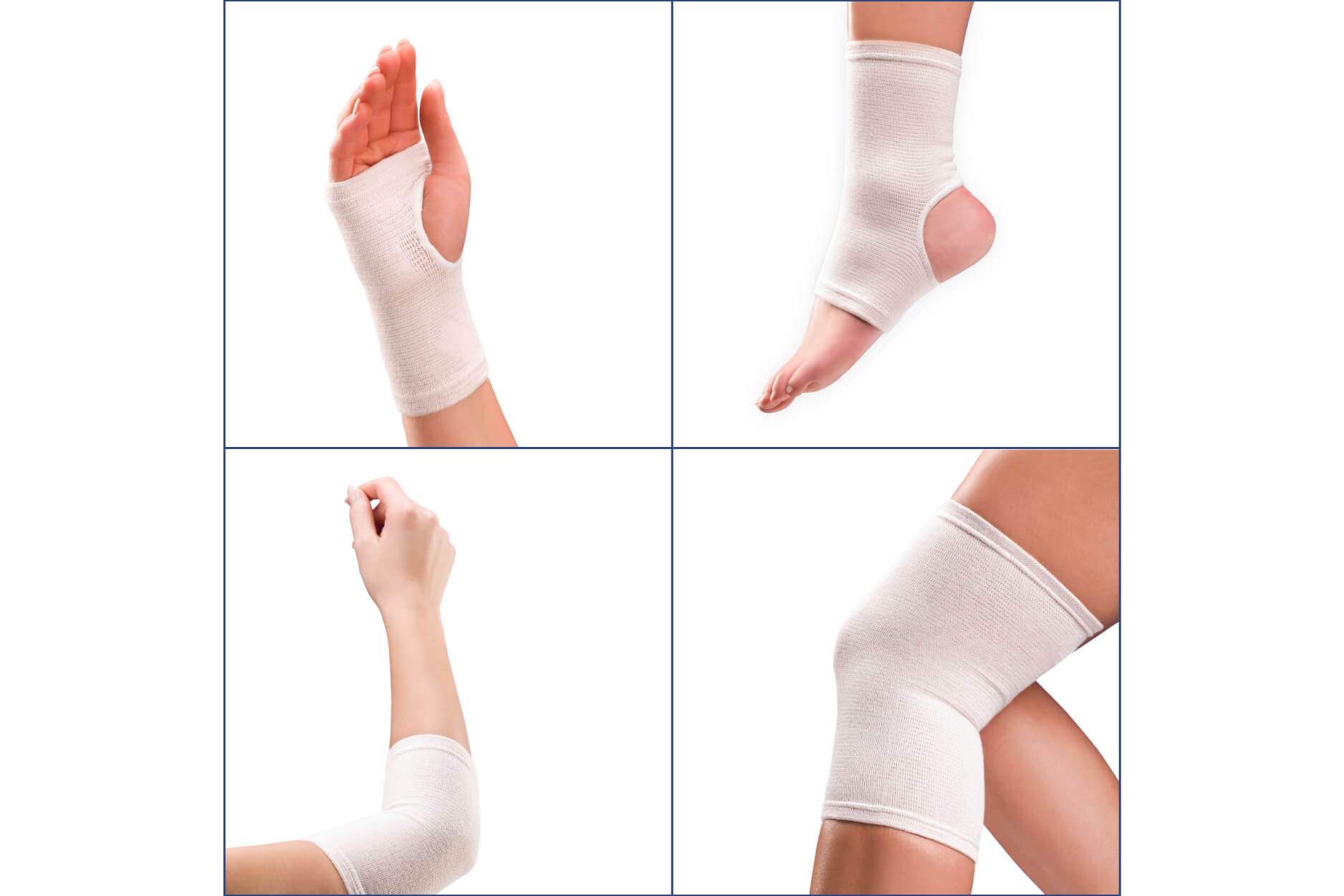 Wärmende Kupferbandage Set L/XL