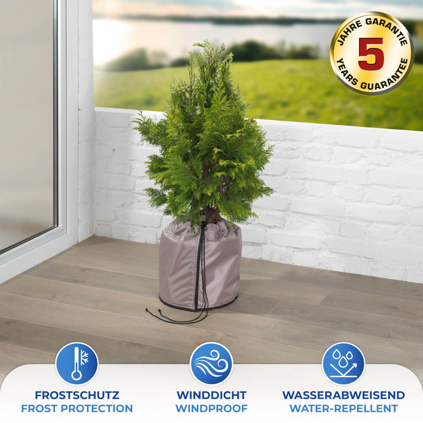Thermo Plant Pot Bag 30x40cm E2V Thermo Pflanztopf-Sack 30x40cm 2er