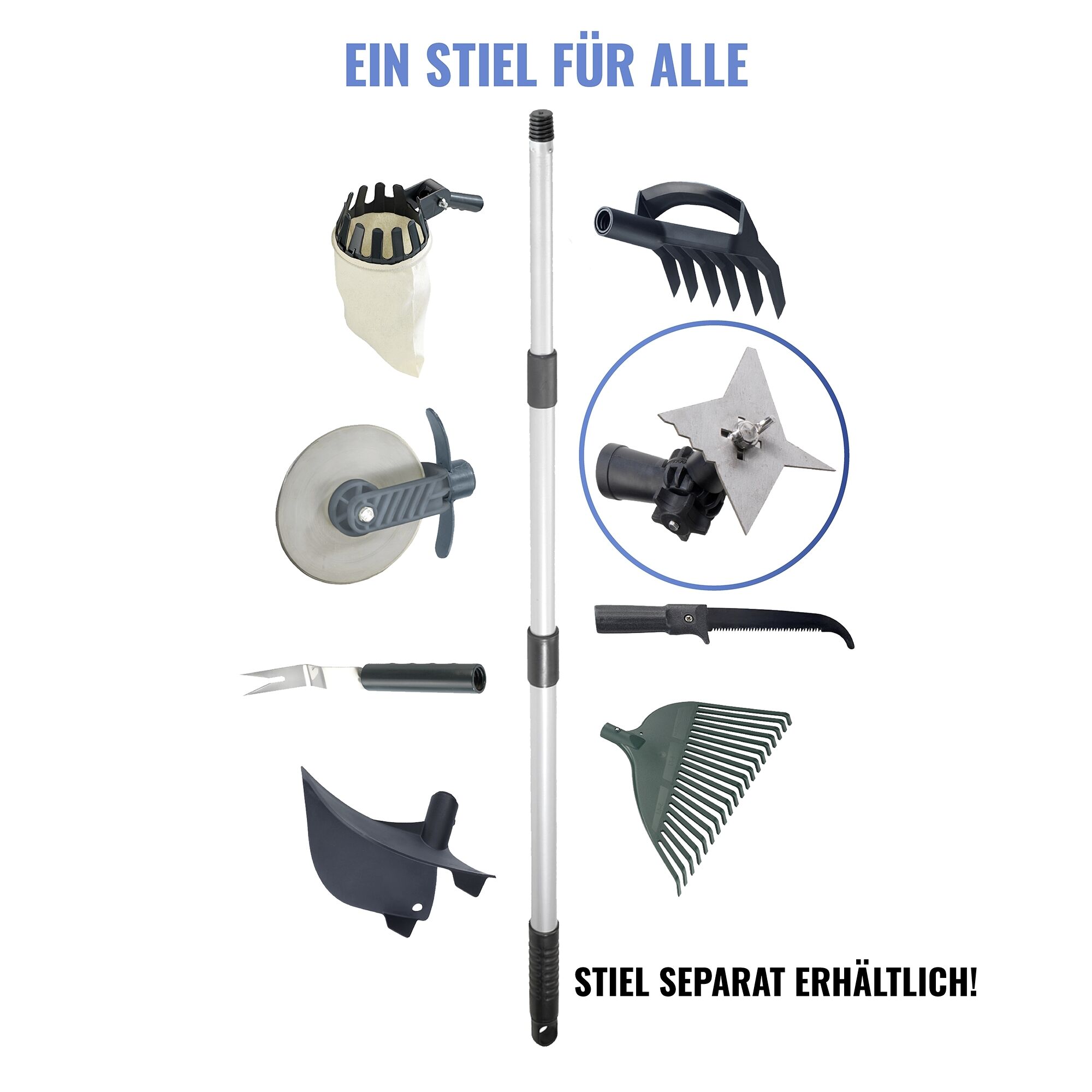 4-ZACK Fugenkratzer für Teleskopstiel 4-ZACK Fugenkratzer für Teleskopstiel