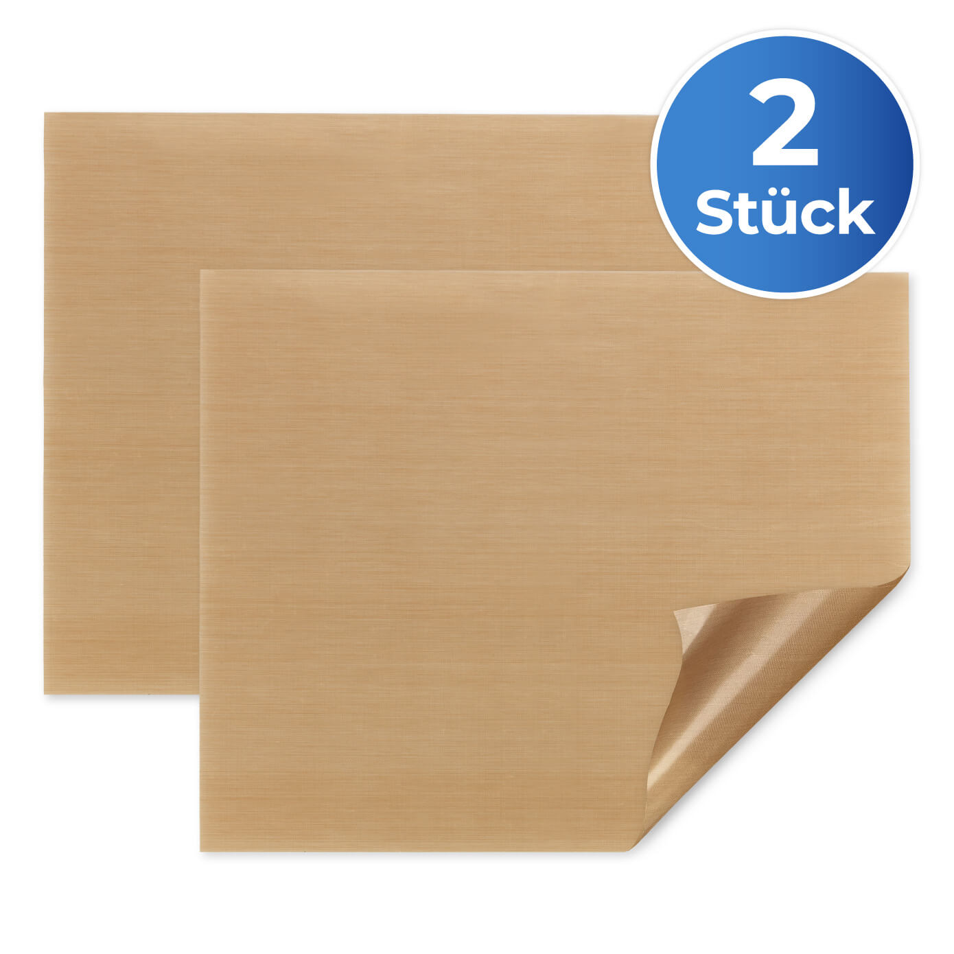 Dauer-Backfolie Braun 2er Set Dauer-Backfolie Braun 2er Set