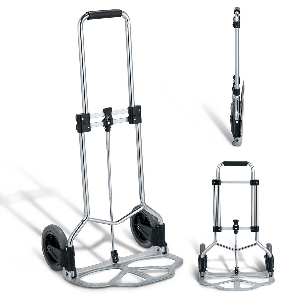 Transportkarren SLIM chrom Transportkarren SLIM chrom