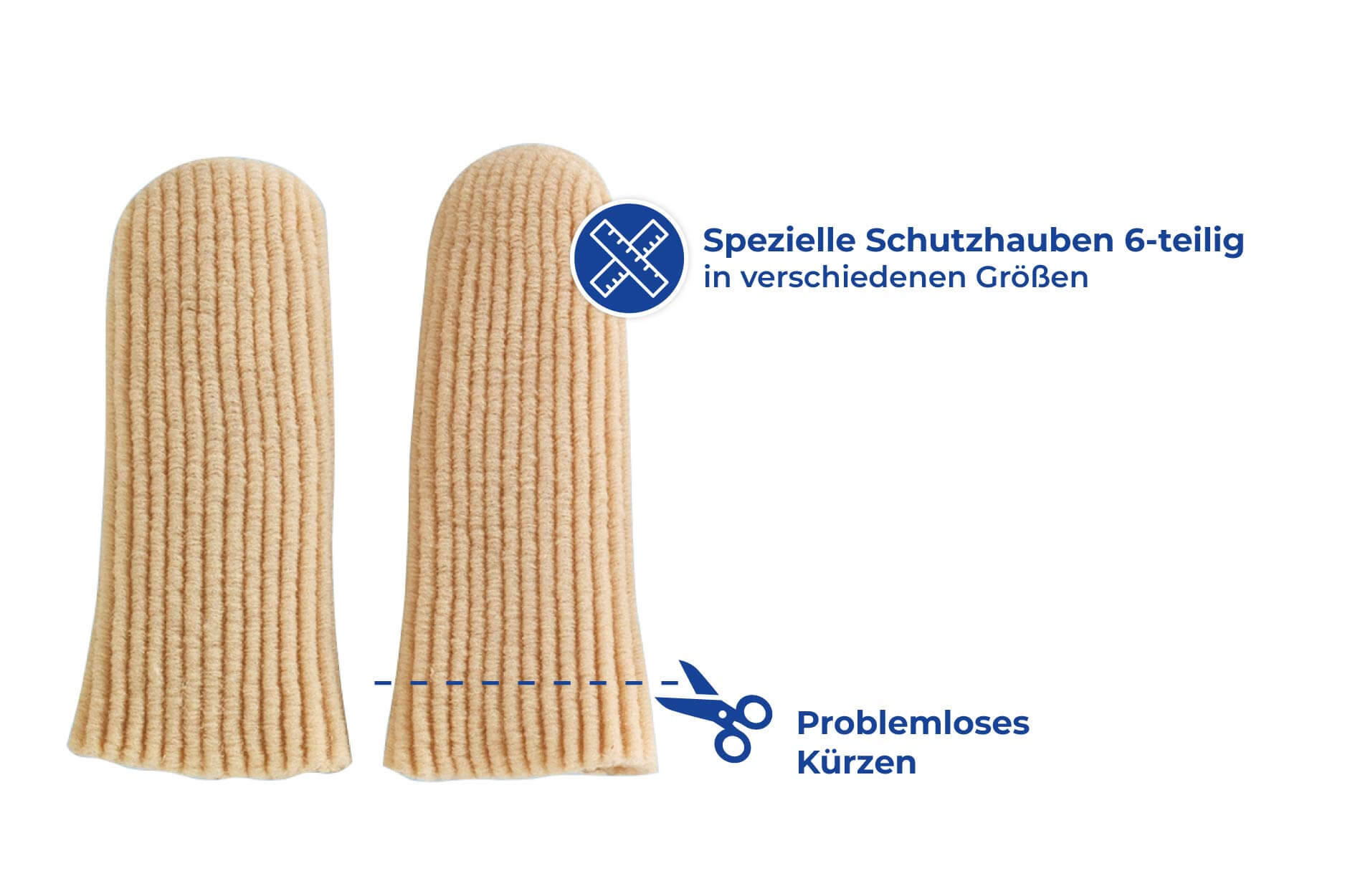 Finger-& Zehenschutz Soft 6tlg. Finger-& Zehenschutz Soft 6tlg.