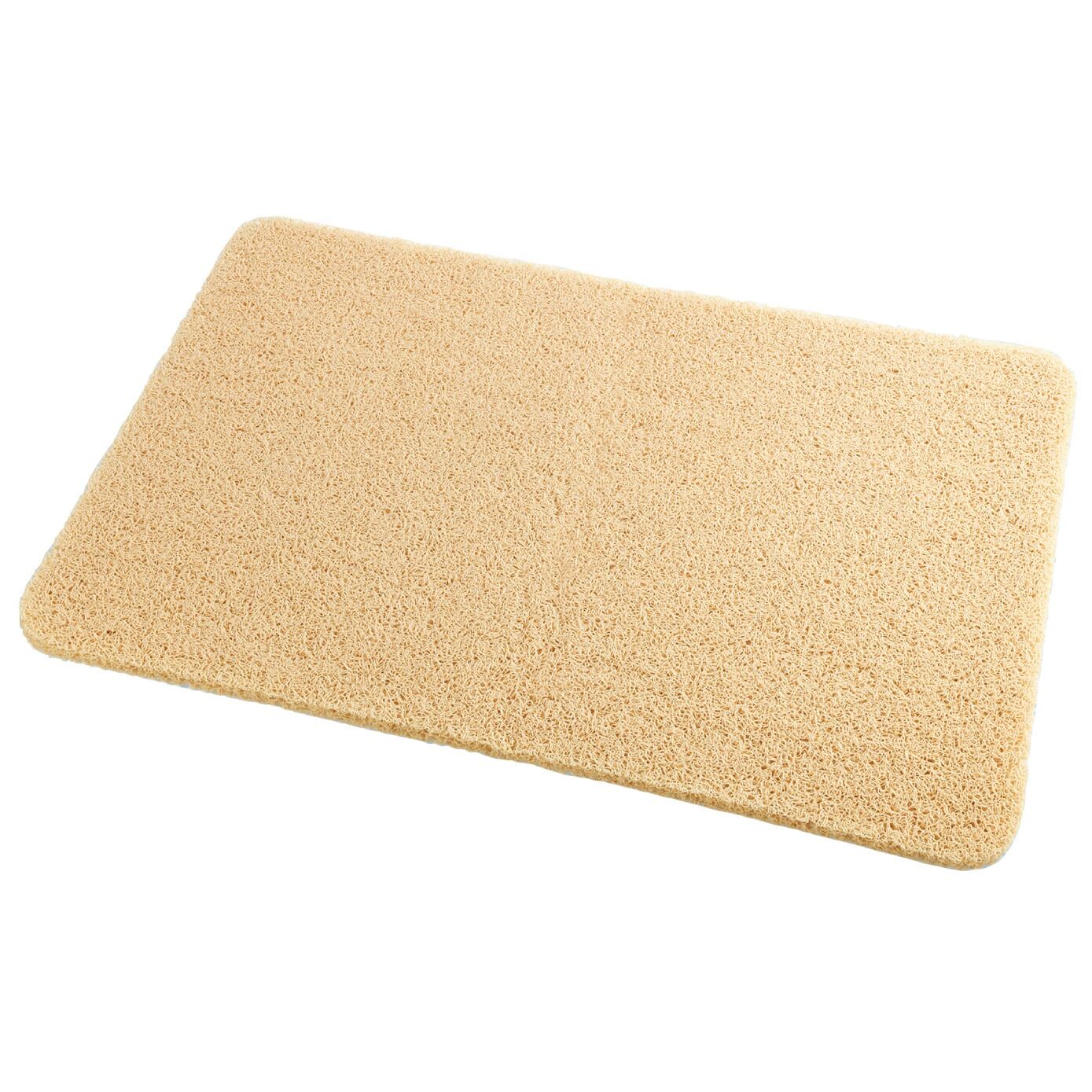 Wellness Duschmatte Outdoor, beige 60x40 cm
