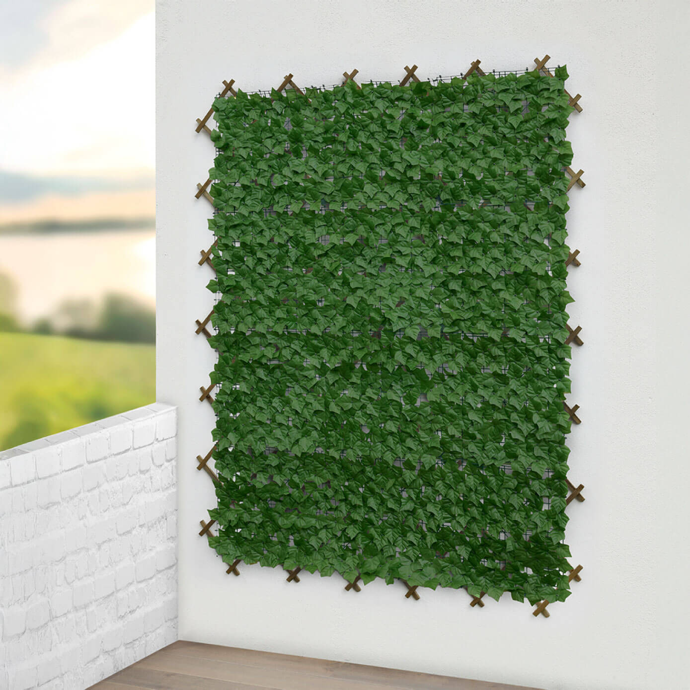 Efeu-Sichtschutz 3x1m grün Efeu-Sichtschutz 3x1m grün