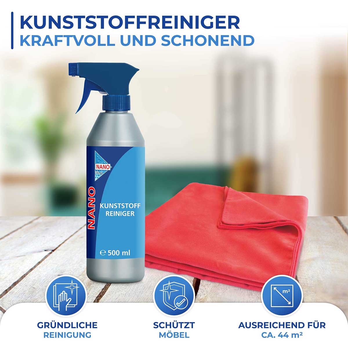 NANO Kunststoffreiniger 500ml NANO Kunststoffreiniger 500ml