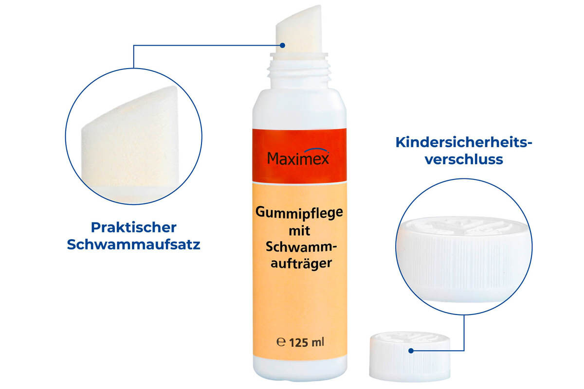 Gummipflege Universal 125 ml, 3er