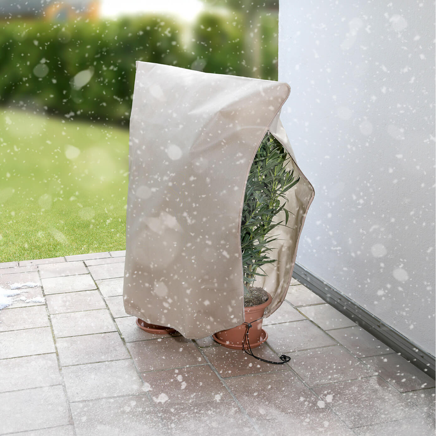 Plant protection beige, 100x120cm