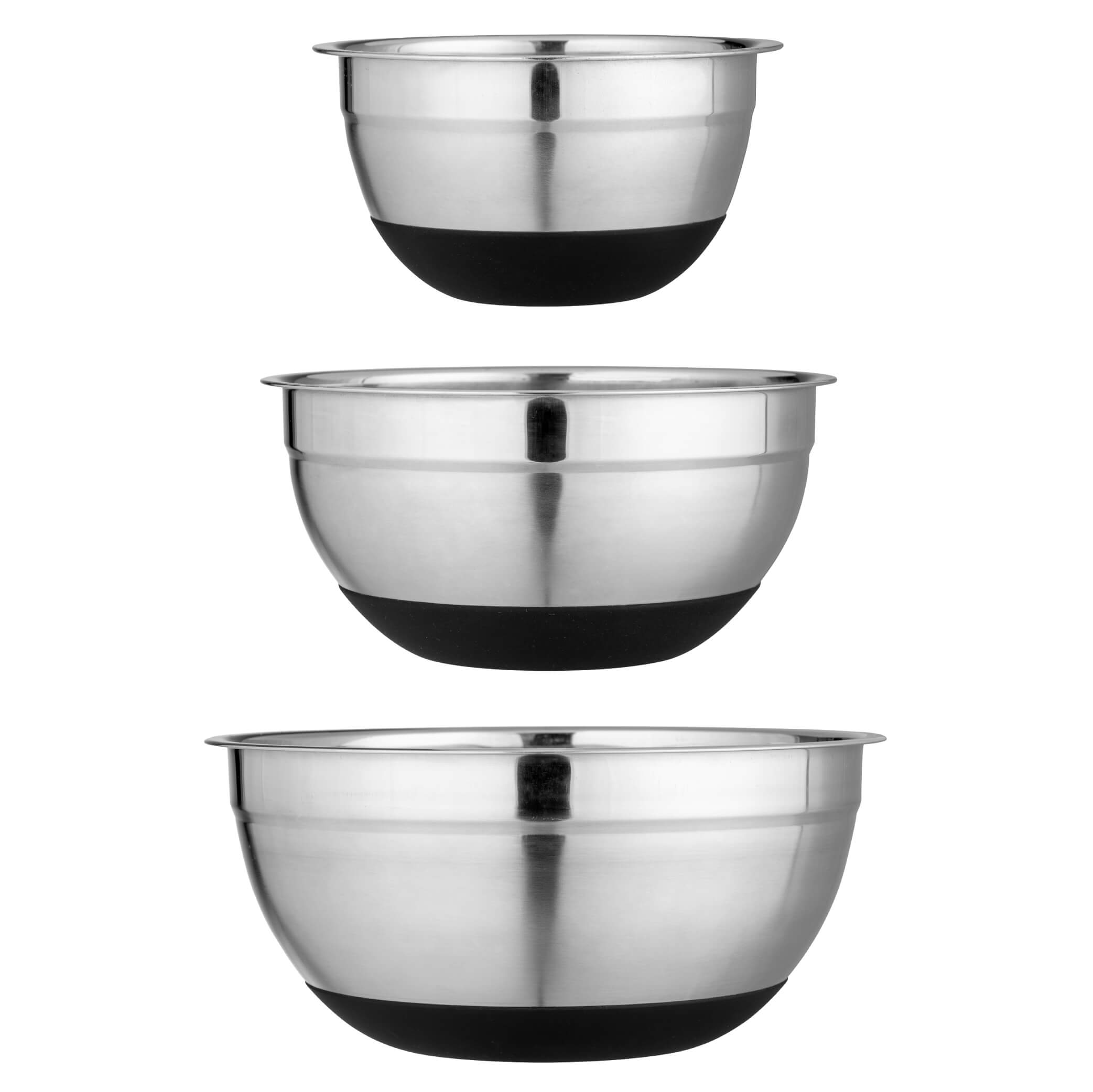 Schüssel mit Anti-Rutsch-Boden, 3 teiliges Set Schüssel mit Anti-Rutsch-Boden, 3 teiliges Set